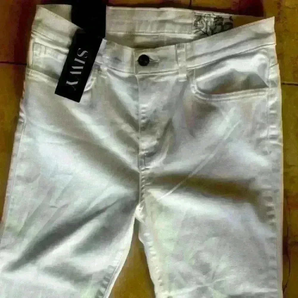 SIWY white Emmylou Jeans 29. High Waist Ankle Flare. NWT. - Picture 9 of 16